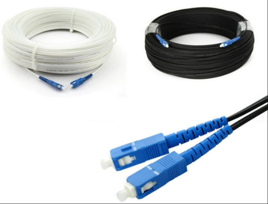 Sc UPC di 2mm 3mm alla fibra ottica duplex del cavo di toppa dello Sc APC G657A SX