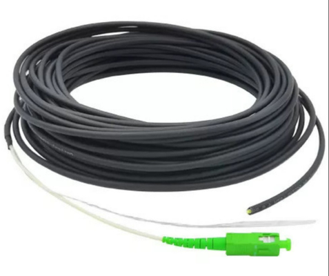 Sc nero UPC del cavo flessibile 50M 20M del cavo di toppa dello Sc APC FTTH della guaina di LSZH FTTH