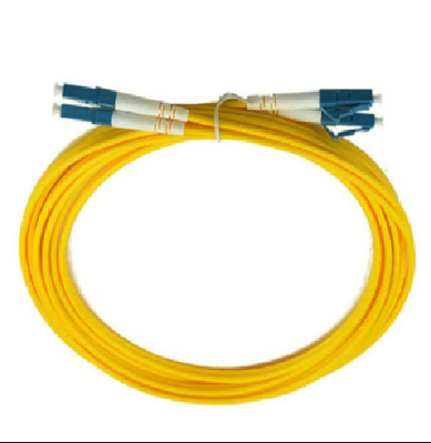 Lc alla fibra duplex Jumper Durability del cavo della toppa della fibra di singolo modo di Lc